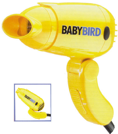 Baby bird travel dryer